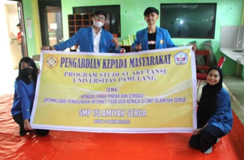 Penyuluhan Optimalisasi Penggunaan Internet Pada Kalangan Pelajar