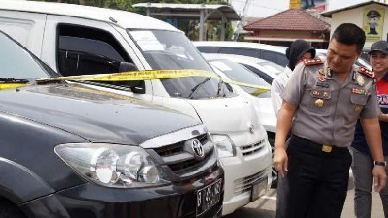 Empat Penipu Mobil Diringkus Polres Metro Tangerang
