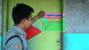 Hari Ini, Pol PP Tangsel Eksekusi Warem Dan Kafe Di Pondok Kacang Timur