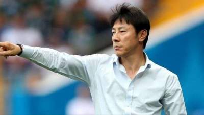 - Pelatih tim Nasional Indonesia, Shin Tae-yong. (net)