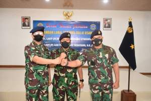 Letkol Laut (P) Aan Sebayang Jabat Danlanal TBA