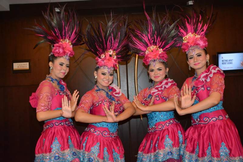 Salahsatu peserta Festival Tari Daerah 2018