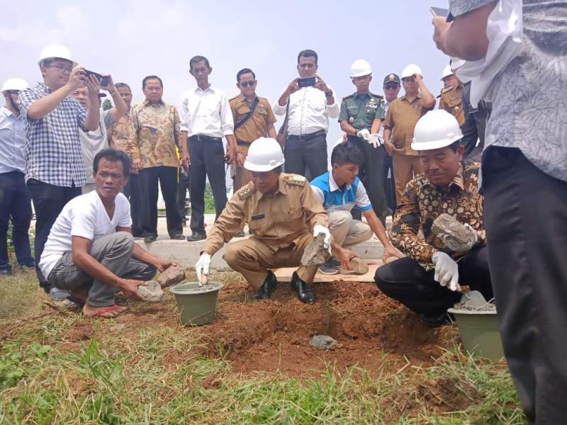 Universitas Pamulang Resmi di Bangun, Syafrudin : Tingkatkan SDM di Kota Serang