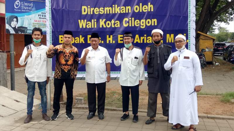 Walikota Cilegon Resmikan Masjid di Kawasan Tempat Hiburan Malam