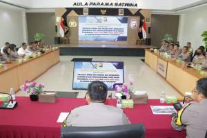 Wakapolresta Tangerang Pimpin Latihan Pra Operasi Lilin