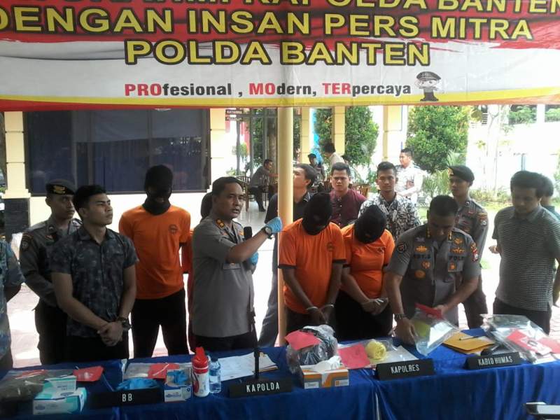 Polda Banten berhasil bekuk 3 orang pembunuh sadis Gadis Baduy
