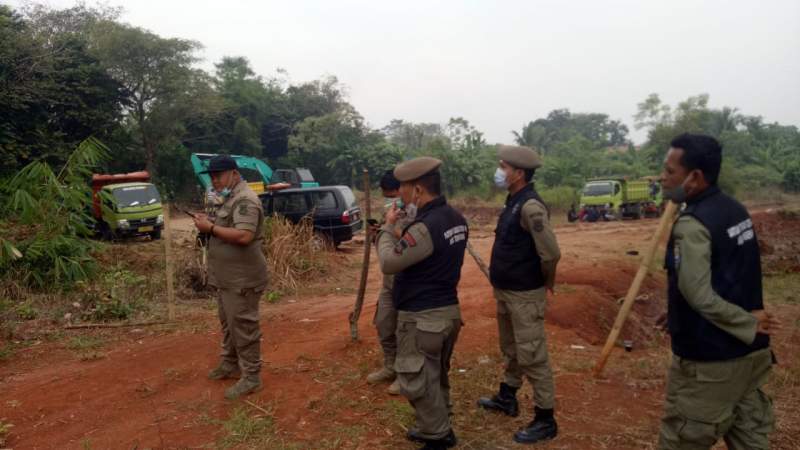 Camat Sukamulya Segera Tutup Galian Tanah