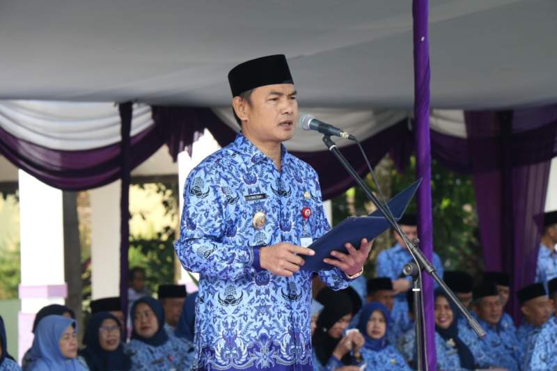 Mad Romli Pimpin Apel Upacara Harkitnas