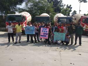 Tolak PHK, Karyawan PT SRMI Konsolidasi Dengan PC FSPMI Tangerang