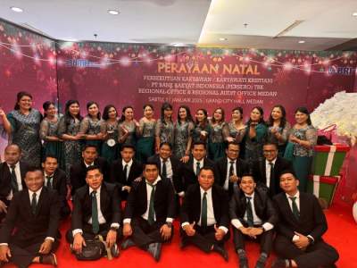 Perayaan Natal Karyawan Kristen BRI RO Medan, Merajut Kasih dan Persaudaraan