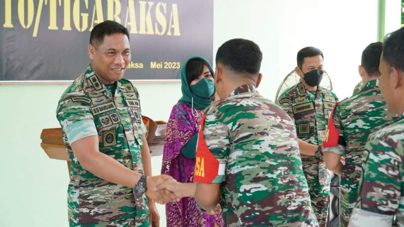 Pererat Silaturahmi, Dandim 0510/Tigaraksa Halal Bihalal Bersama Anggota
