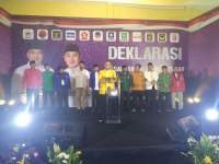 Deklarasi 12 parpol untuk mendukung pasangan Calon Bupati Tangerang. 