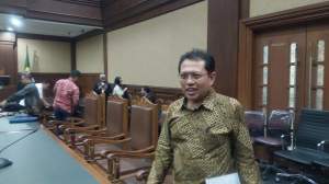 Sekretaris Mahkamah Agung (MA) nonaktif Hasbi Hasan.