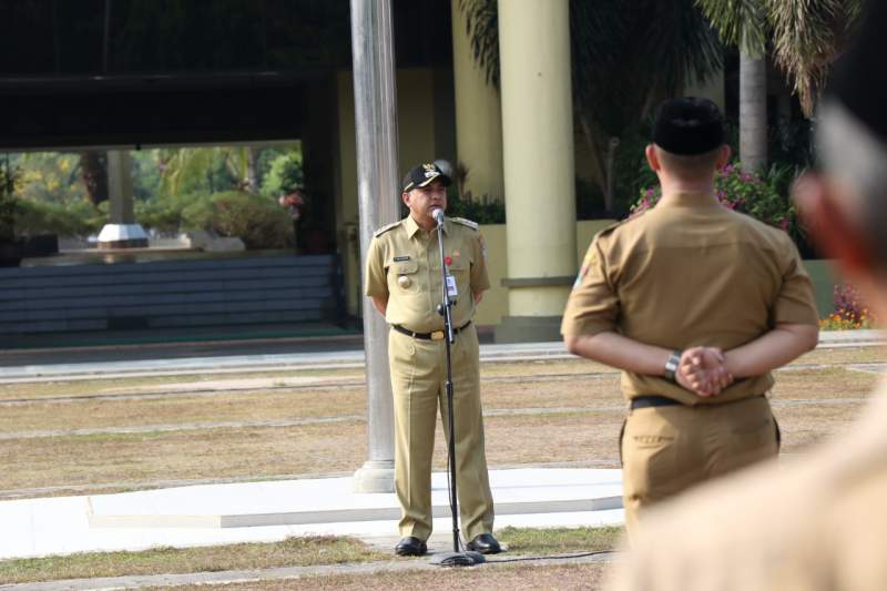 Pimpin Apel Pagi, Zaki Minta ASN Tingkatkan Pelayanan