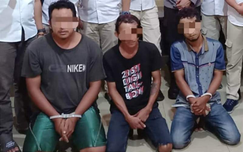 pelaku pencurian batre tower.