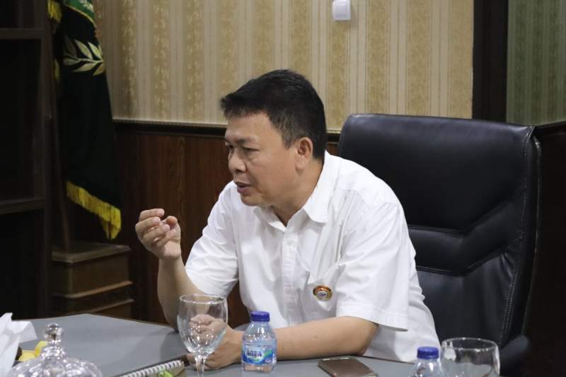 Ketua SMSI Banten Junaidi.