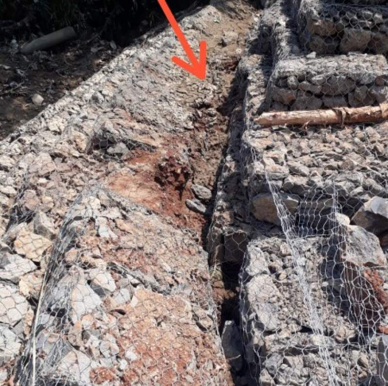 Ada Kejanggalan Dalam Perencanaan di Turap Bronjong di Desa Koper