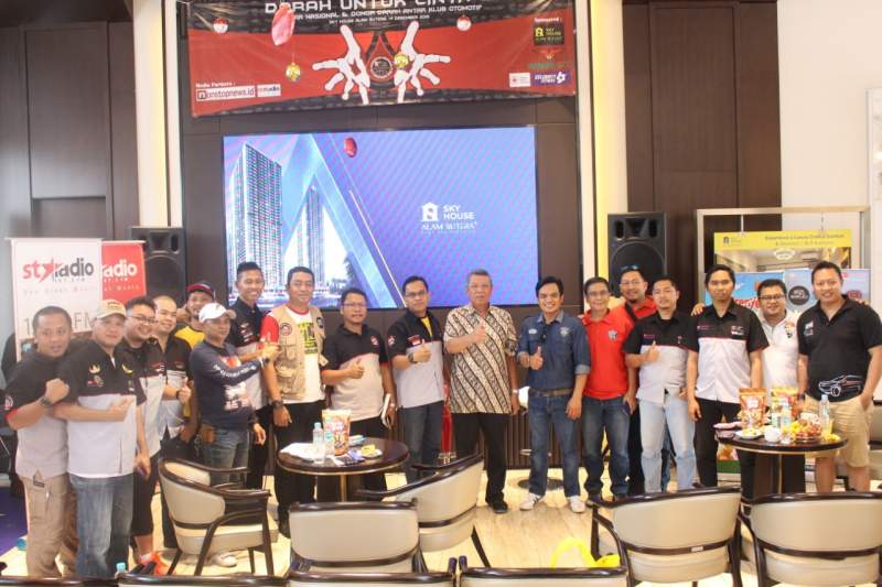 Aksi Kemanusian &ldquo;Donor Darah Untuk Cinta&rsquo; Klub Otomotif Tangerang Raya