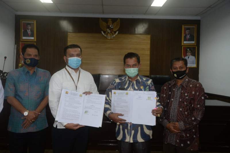 Nilai Rp 2,4 Miliar, Pemkot Terima Bangunan Dari Balai Prasarana Permukiman Wilayah Banten