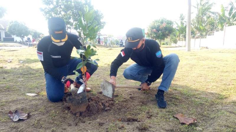 Lapas Cilegon Tanam 100 Pohon, Jadikan Agowisata dan Sarana Edukasi