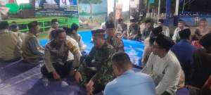 Pererat Silaturahmi, Polsek Cikupa Hadiri Tahlil 40 Hari Almarhum Ahmad Supandi