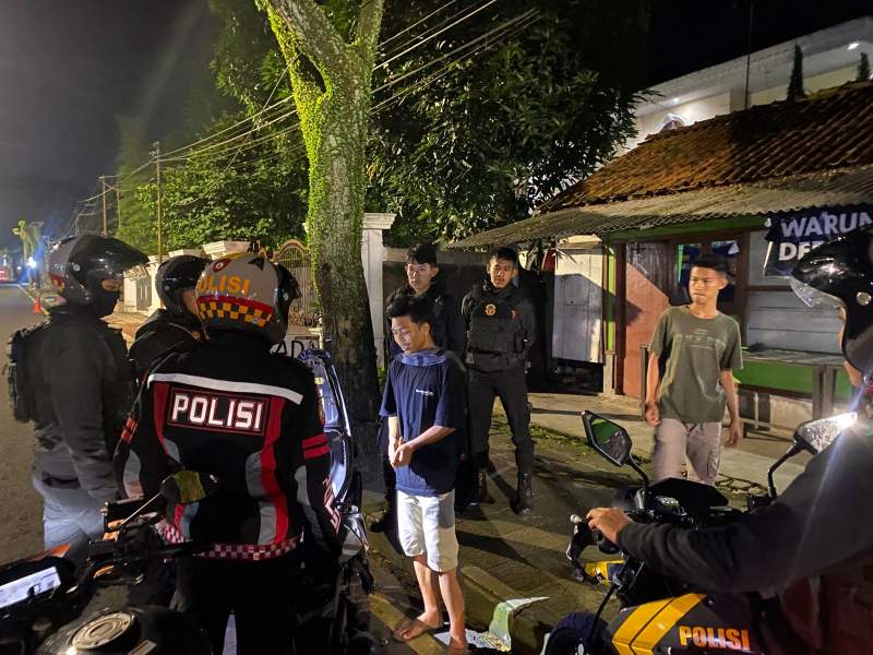 Jaga Harkamtibmas Patroli Perintis Presisi Polres Ciamis Keliling Perkotaan Kabupaten Ciamis