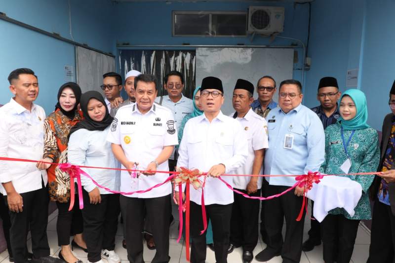 Bupati Maesyal Dampingi Menteri Desa Kunjungi BUMDes Panongan