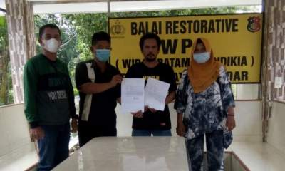 Pelaku Pencurian berdamai dengan Korban, Unit Reskrim Polsek Datuk Bandar Selesaikan Kasus secara Restoratif Justice