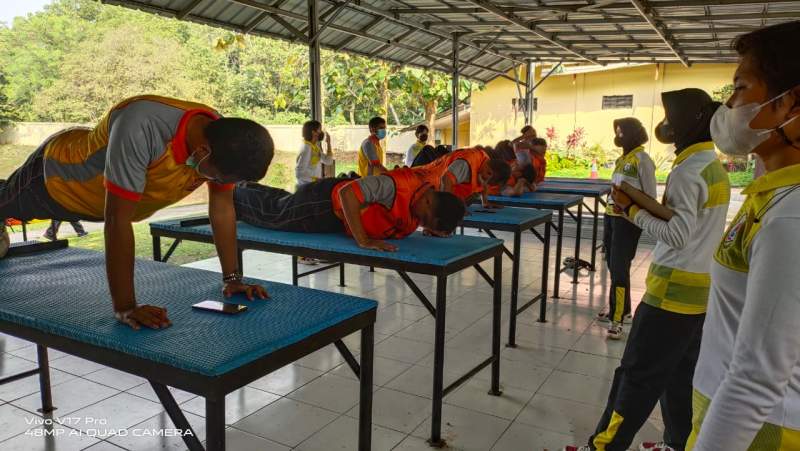 Polda Banten Gelar Tes Kesamaptaan Jasmani Priodek