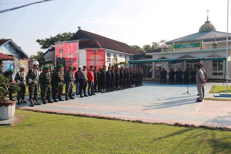 Lapas TBA Sinergi dengan APH, Gelar Razia Gabungan di Kamar Warga Binaan