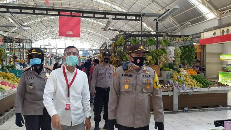 Tekan Penyebaran Covid-19, Polisi Sisir Pelanggar Protokol Kesehatan Di Perbatasan