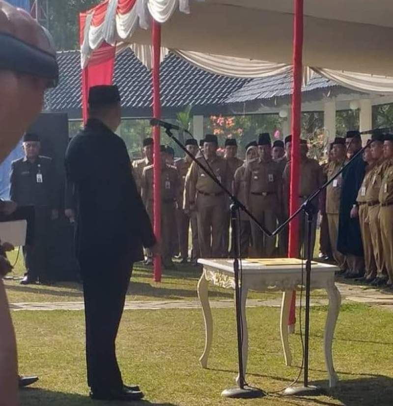 Lantik PJS Kades, Zaki Minta Pilkades Serentak Berjalan Aman dan Kondusif