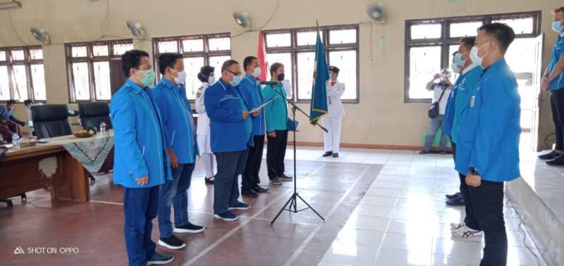 DPK KNPI Sukadiri Periode 2021-2024 Resmi Dilantik