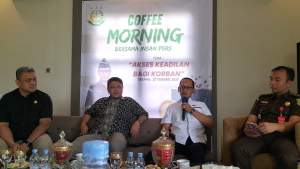 Kejati Banten Gelar Coffee Morning bersama Insan Pers, Sosialisasikan Layanan Hukum Bagi Korban Tindak Pidana