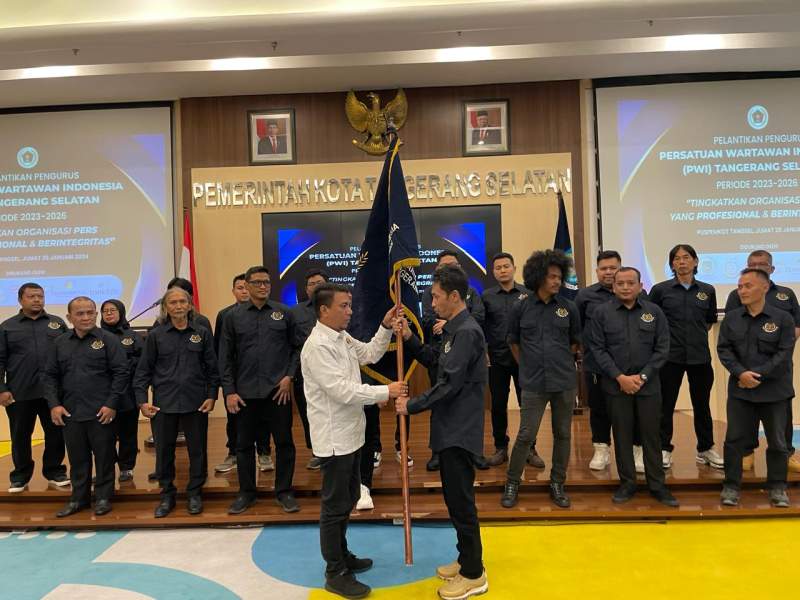 Sejumlah Pengurus PWI Tangsel