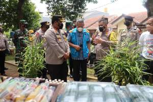 Kapolda Tinjau Kampung Tangguh Jaya RW 19 Perumahan Villa Inti Persada