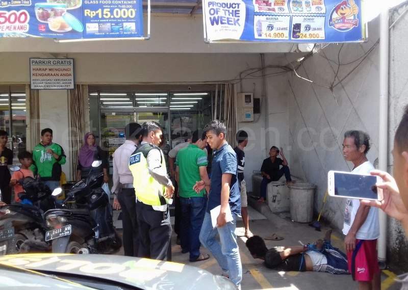 Resahkan Warga, Orang Gila Diamankan Polsek Serang