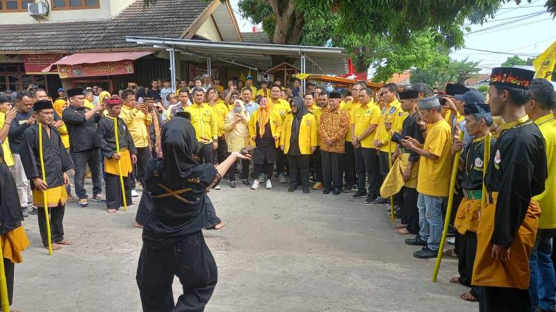 DPD Partai Golkar Kota Serang Daftar Ke KPU, Target 12 Kursi di Pileg 2024