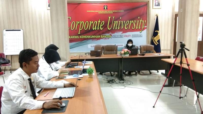 Tiga Pegawai Kemenkumham Banten Ikuti Uji Kompetensi Jabatan Fungsional Pembimbing Kemasyarakatan