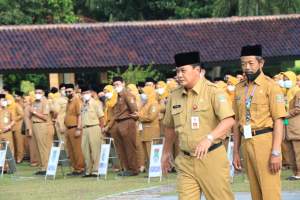 sekda ingatkan ASN pelayanan di bulan ramadhan.