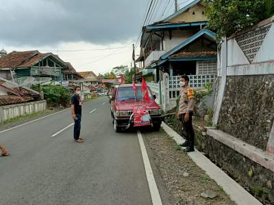 Polsek Bayah Himbau Peserta Kampanye Pilkades