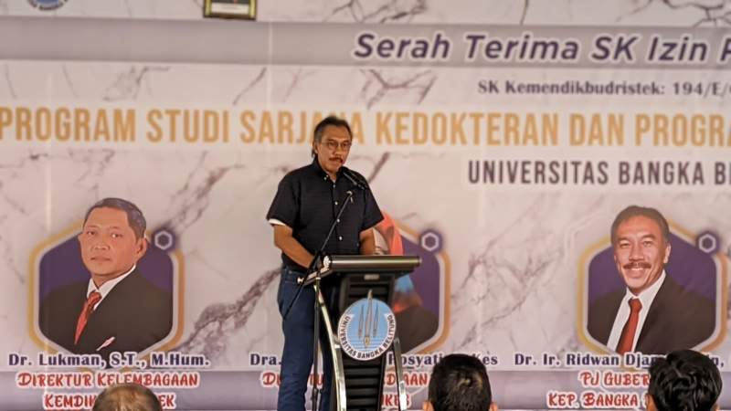 PJ Gubernur Ridwan Djamaludin: Pemprov Babel Dukung Program Studi Kedokteran di UBB