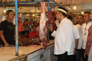 Sidak Ke Pasar Tigaraksa, Zaki Pantau Harga Kebutuhan Pokok