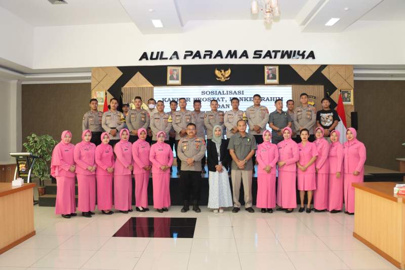 Polresta Tangerang Gelar Sosialisasi Penyakit Kanker