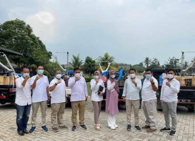 Peduli Petani, Gerindra Banten Berikan Bantuan Alsintan