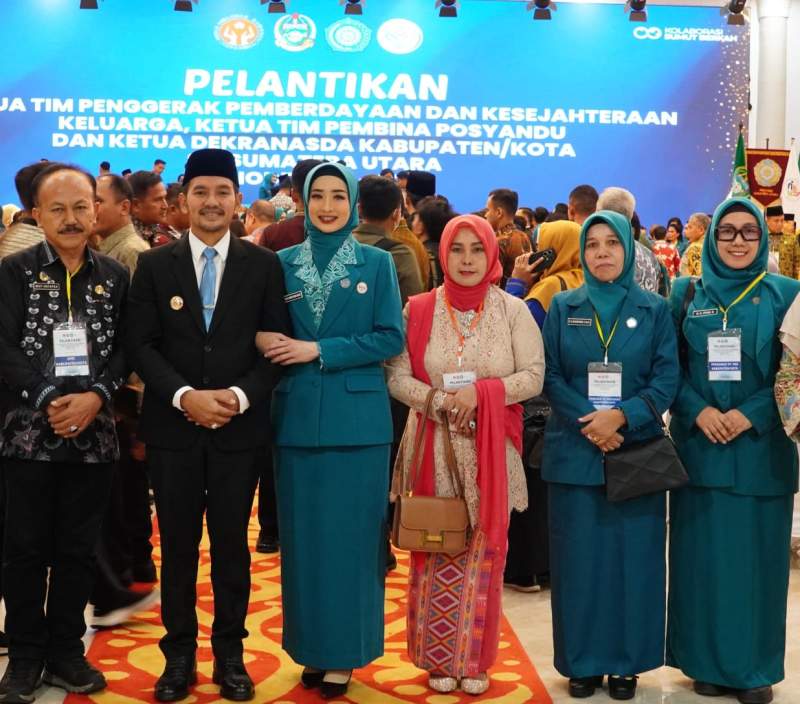 Susmirawanti Resmi Dilantik Jadi Ketua TP PKK Kota Tebing Tinggi