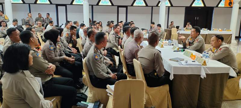 Polres Tanjungbalai Mengikuti Was Ops Itwasum Polri