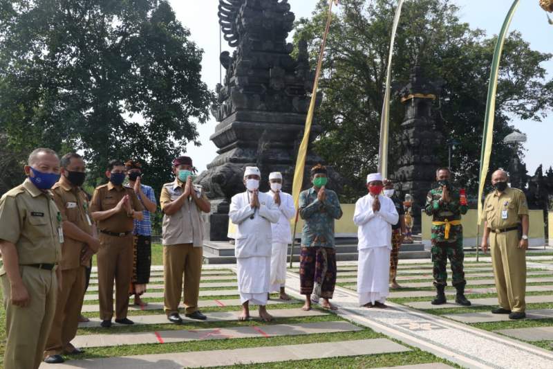 Asda Satu Kunjungin Sejumlah Tempat Ibadah Pastikan Penerapan Protokol Kesehatan