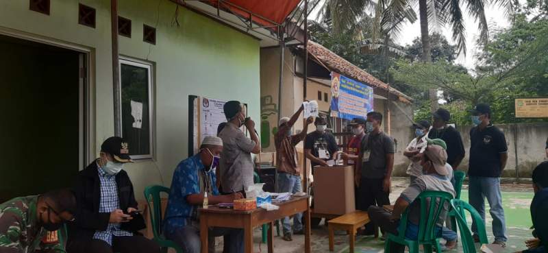 Abdul Munir Meraih Suara Terbanyak pada PilRW 06 Perum Sudirman Indah Tigaraksa