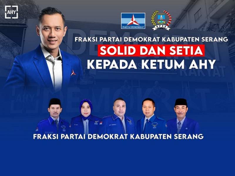Fraksi Demokrat Kabupaten Serang Tolak Pelaksaan KLB